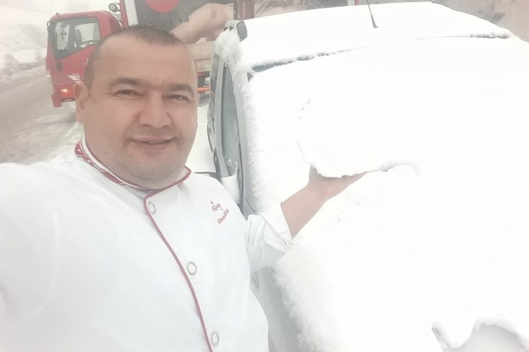 Bursa Uludağ'a mart karı yağdı