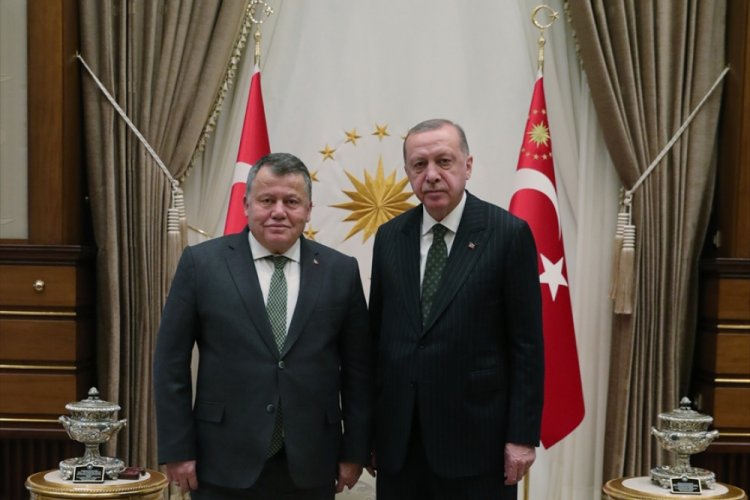 Cumhurbaşkanı Erdoğan,Yargıtay Başkanı Cirit'i kabul etti