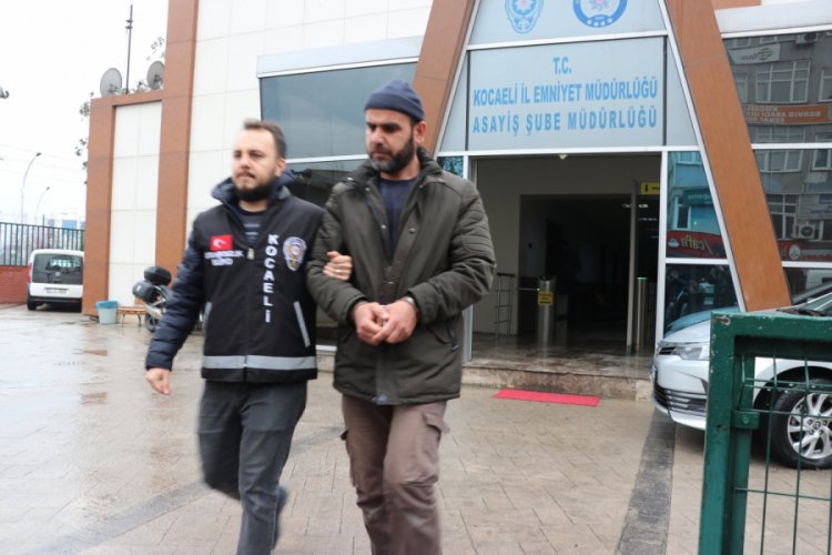 Fabrikadan 130 bin TL'lik oto lastiği &ccedil;alan şahıslardan 1'i tutuklandı