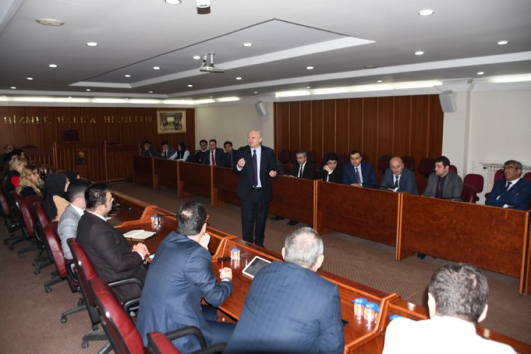 Bursa İneg&ouml;l Belediyesi'nde hizmet i&ccedil;i eğitimler s&uuml;r&uuml;yor