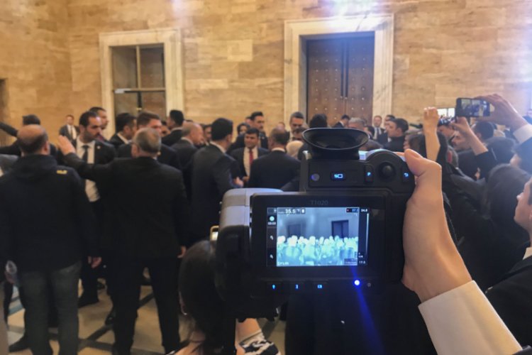 Cumhurbaşkanı Erdoğan'a termal kameralı &ouml;nlem