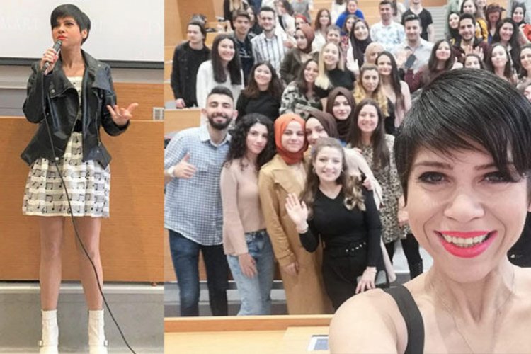 Aydilge kadın haklarına dikkat &ccedil;ekti