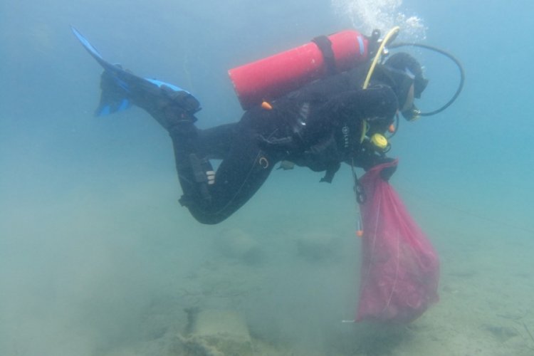 Muğla'da deniz dibinden &ccedil;ıkanlar şok etti