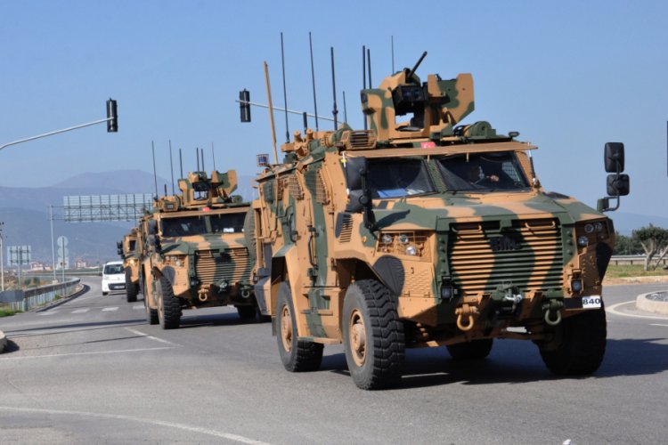 Sınıra zırhlı ara&ccedil; sevkiyatı
