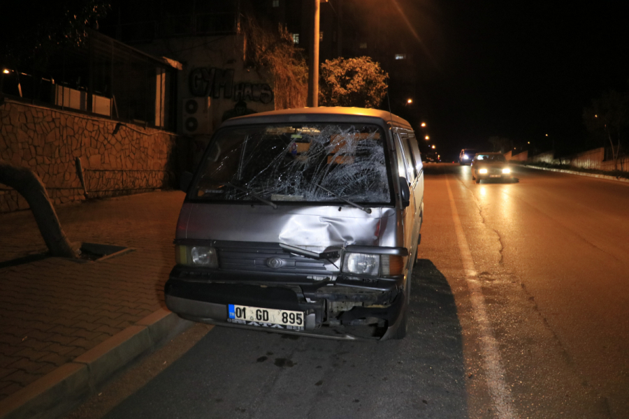 Panelvan'ın &ccedil;arptığı yaya hayatını kaybetti