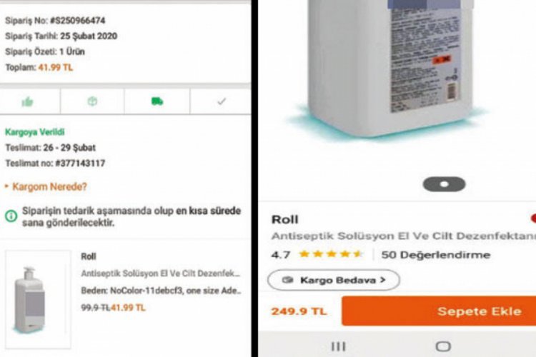 Dezenfektanda y&uuml;zde 4 bin zam!