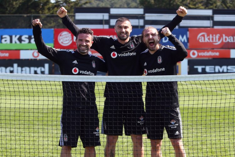 Beşiktaş taktik ve kondisyon &ccedil;alıştı