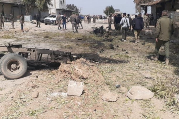 Resulayn�da bomba yüklü araçla saldırı 2 ölü Dünyadan Haberler