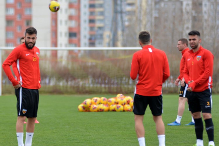 Kayserispor'da Yeni Malatyaspor ma&ccedil;ı hazırlıkları s&uuml;rd&uuml;