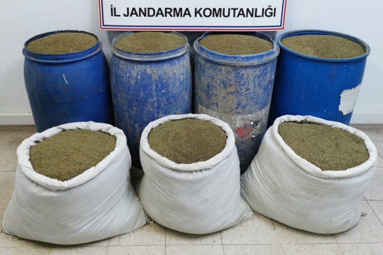 Bing&ouml;l'de 504 kilo esrar ele ge&ccedil;irildi