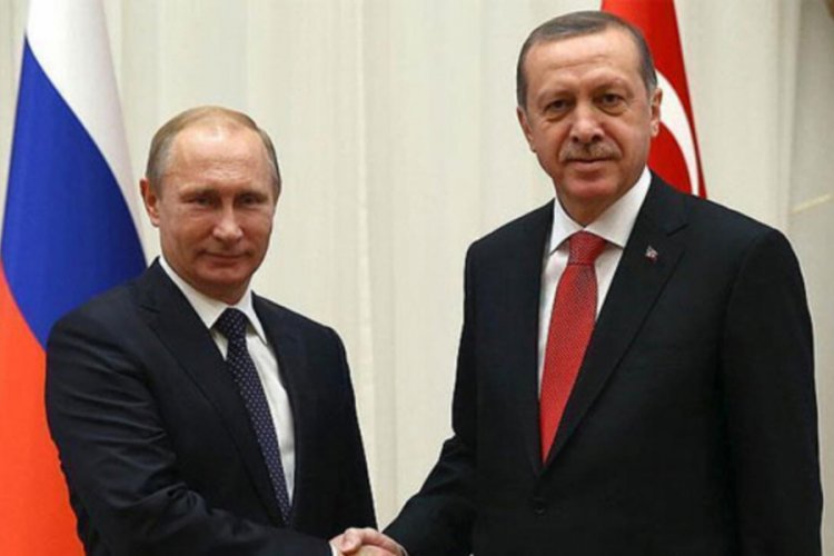 Cumhurbaşkanı Erdoğan, Putin ile g&ouml;r&uuml;şt&uuml;