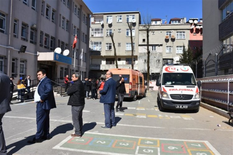 Dezenfekte edilen okulda &ouml;ğrenciler hastanelik oldu