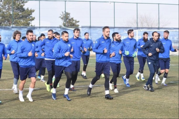 BB Erzurumspor Akhisarspor ma&ccedil;ı hazırlıklarını s&uuml;rd&uuml;rd&uuml;