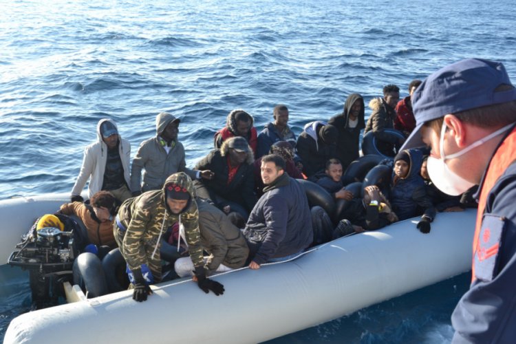 34 sığınmacı kurtarıldı