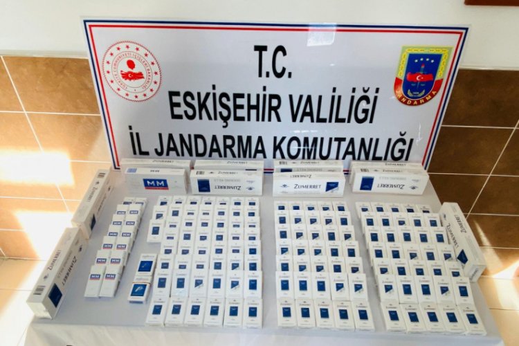 150 paket ka&ccedil;ak sigara ele ge&ccedil;irildi
