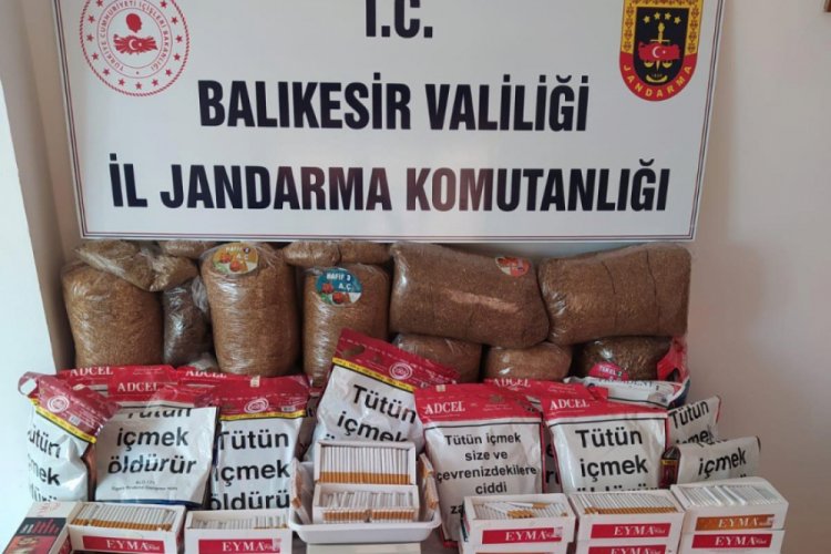 Jandarmadan ka&ccedil;ak t&uuml;t&uuml;n operasyonu