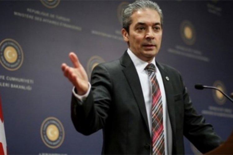 Hami Aksoy'dan Yunanistan Dışişleri Bakanı Dendias'e a&ccedil;ıklama tepkisi