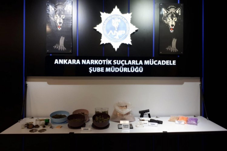 Ankara'da 'uyuşturucu' operasyonu: 31 tutuklama
