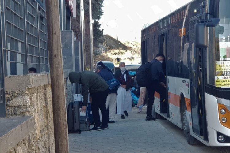 Umreden gelen vatandaşlar izole edildi
