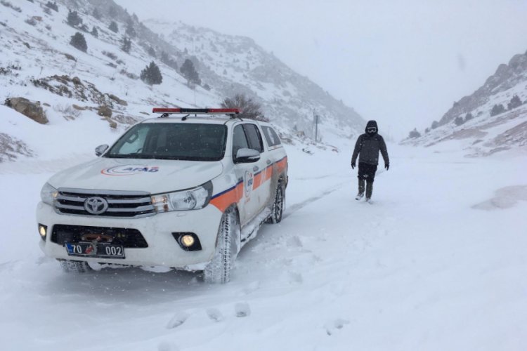 Kayıp şahıs i&ccedil;in arama kurtarma &ccedil;alışması başlatıldı