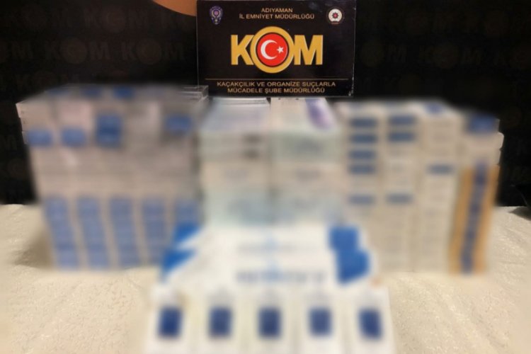 Evde 304 paket ka&ccedil;ak sigara ele ge&ccedil;irildi