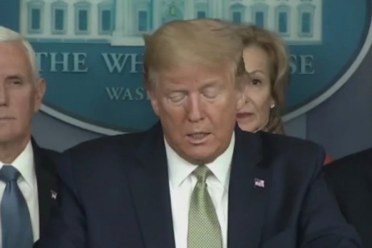 Trump 'vir&uuml;s&uuml; &Ccedil;in'e ABD getirdi' iddialarını yalanladı
