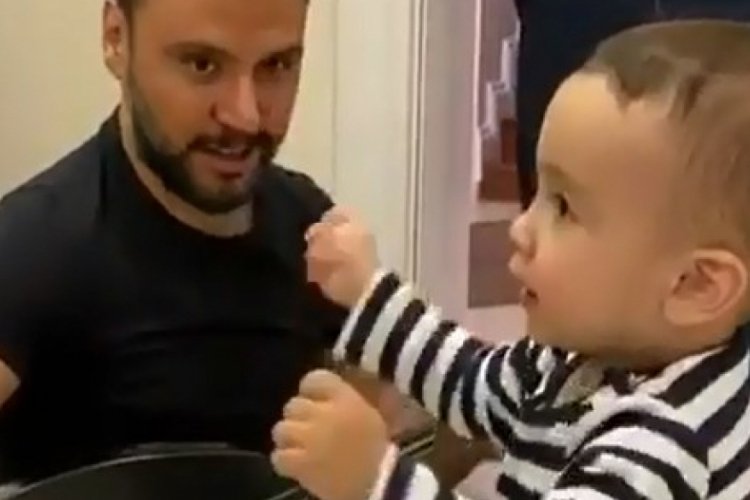 Alişan &ccedil;aldı oğlu Burak oynadı