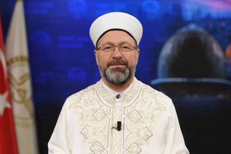 Diyanet İşleri Başkanı Erbaş'tan Mira&ccedil; Gecesi mesajı