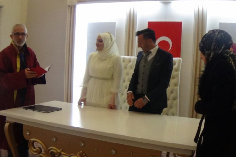 Bursa'da nikahlara 'Korona' ayarı!