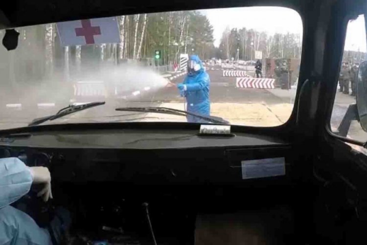 Rus ordusu korona vir&uuml;se karşı harekete ge&ccedil;ti