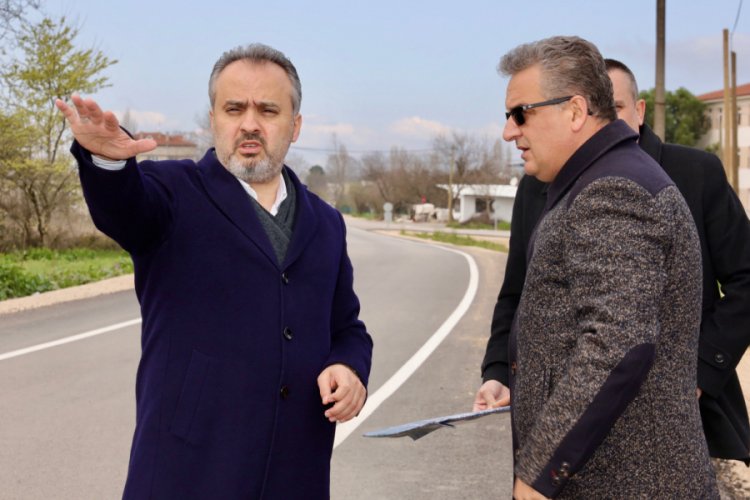 Bursa'da Yeniceabat bağlantı yolu trafiğe a&ccedil;ıldı