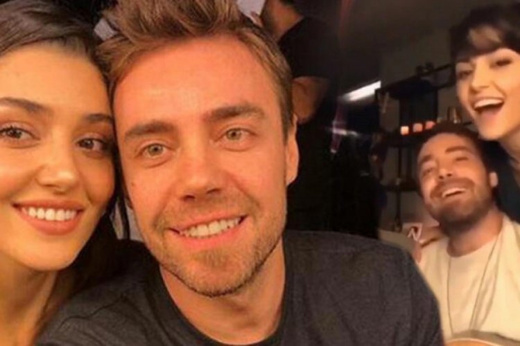 Murat Dalkılı&ccedil; s&ouml;yledi, Hande Er&ccedil;el eşlik etti