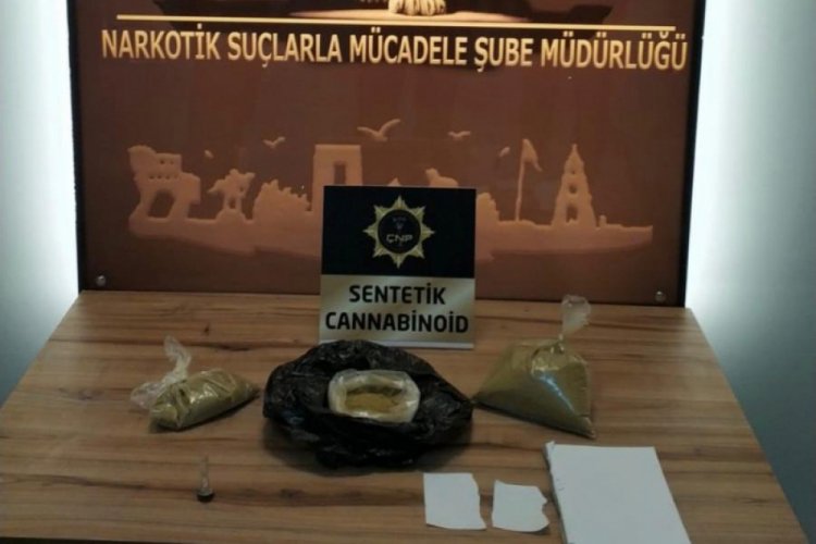 &Ccedil;anakkale'deki uyuşturucu operasyonunda 2 tutuklama