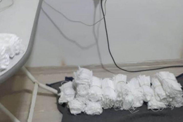 "Ka&ccedil;ak maske" &uuml;retimi yapan iş yeri m&uuml;h&uuml;rlendi