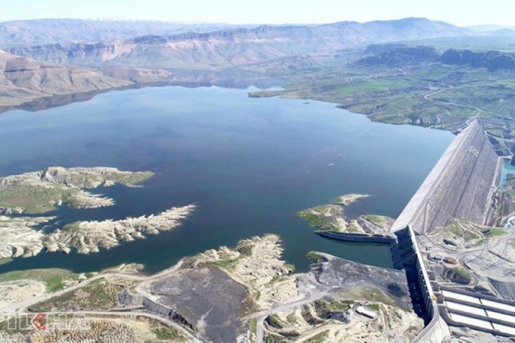 Ilısu Barajı'nda su seviyesi 93 metreye ulaştı