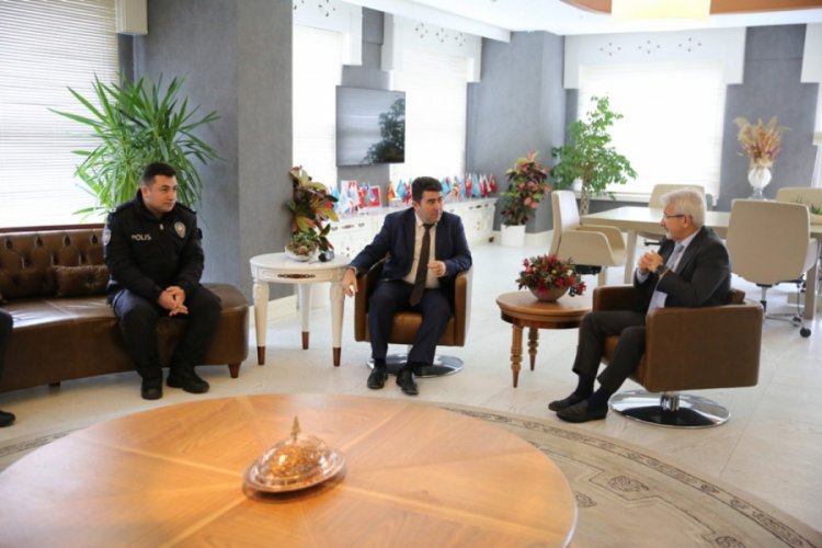 Bursa Nil&uuml;fer'de "Sosyal mesafeli" ziyaret