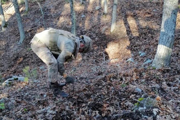Osmaniye'de PKK'ya ait m&uuml;himmat ve malzeme ele ge&ccedil;irildi