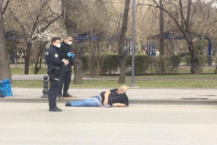 Yasağı ihlal eden vatandaş, eve gitmemek i&ccedil;in yola uzandı