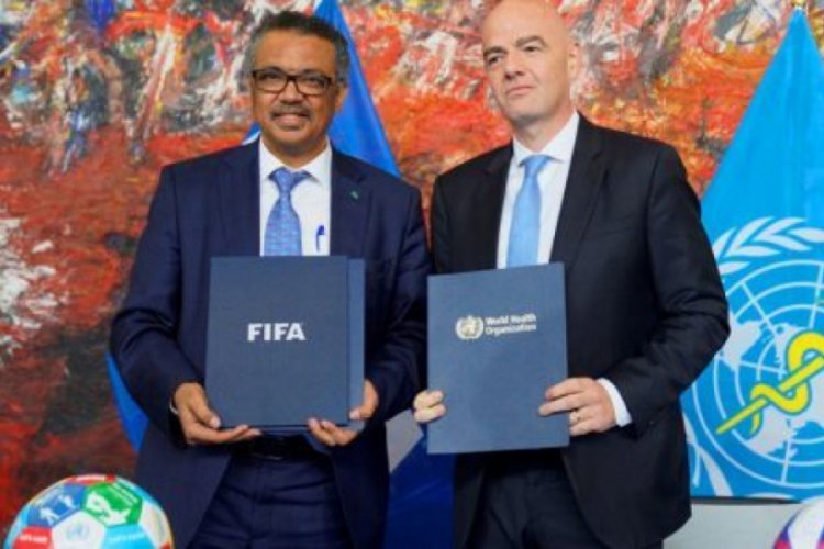 D&uuml;nya Sağlık &Ouml;rg&uuml;t&uuml; ve FIFA'dan ortak proje