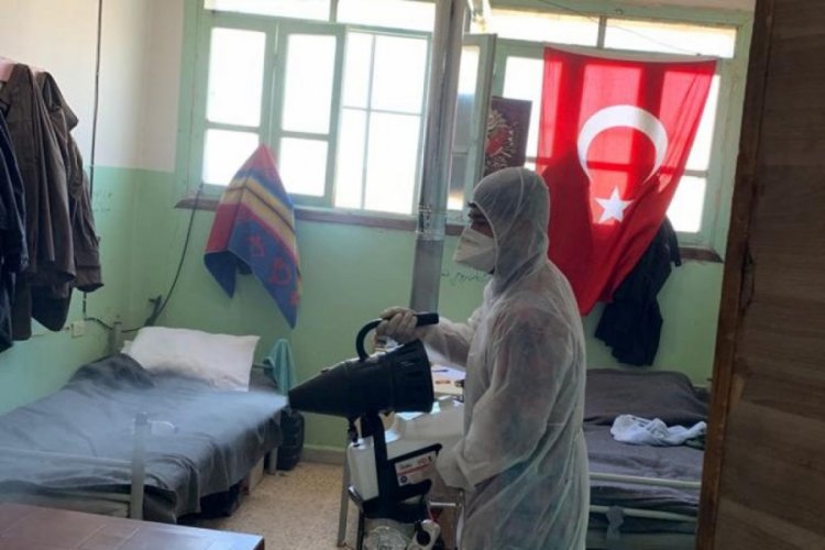 Resulayn ile Tel Abyad'da koronavir&uuml;s tedbirleri