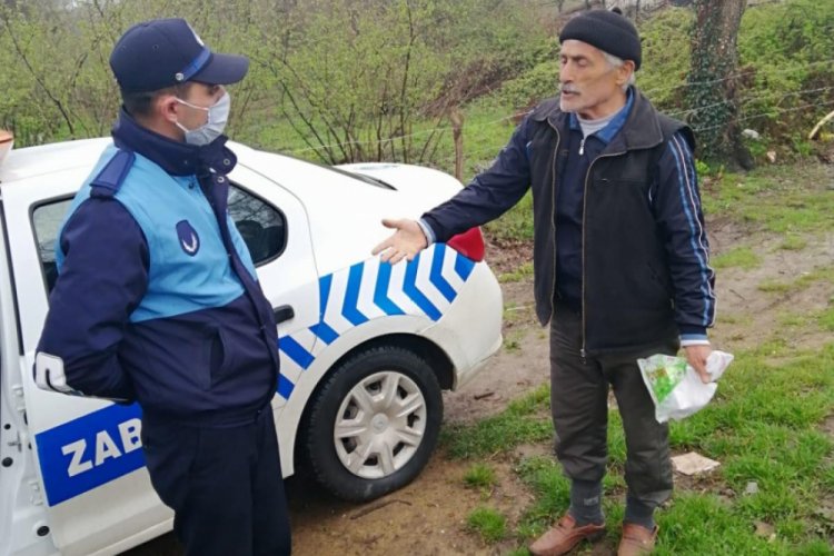 İlacı biten KOAH hastası yaşlı adama yardım ettiler