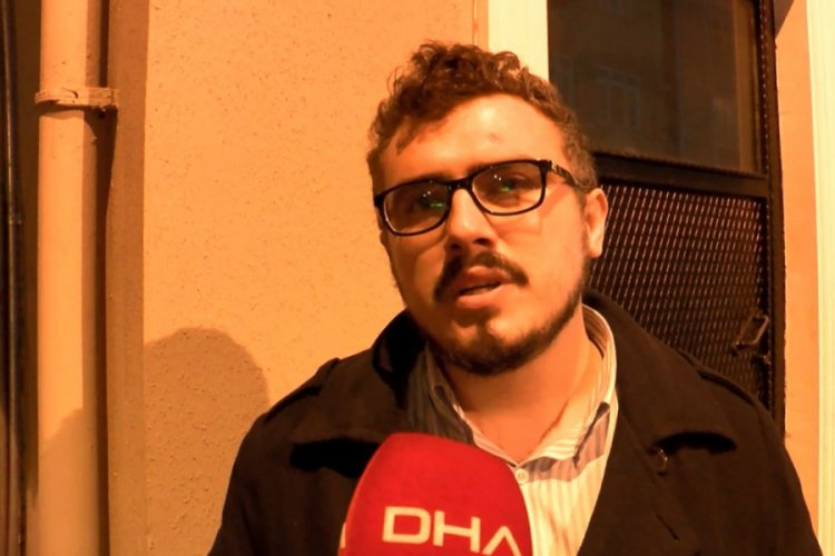 Kafasına kolonya d&ouml;k&uuml;len yaşlı adamın oğlu konuştu