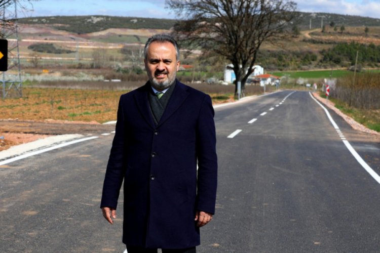 Bursa'da kırsalda ulaşım kalitesi artıyor