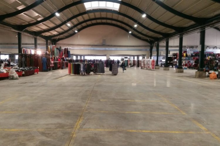 Bursa İneg&ouml;l'de cuma pazarı son kez a&ccedil;ıldı