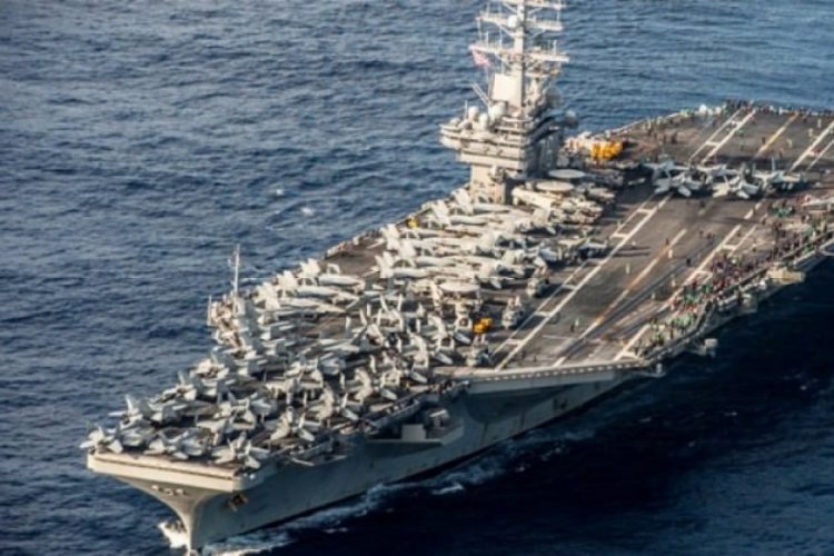 U&ccedil;ak gemisi, Guam Adası'nda karantinaya alındı