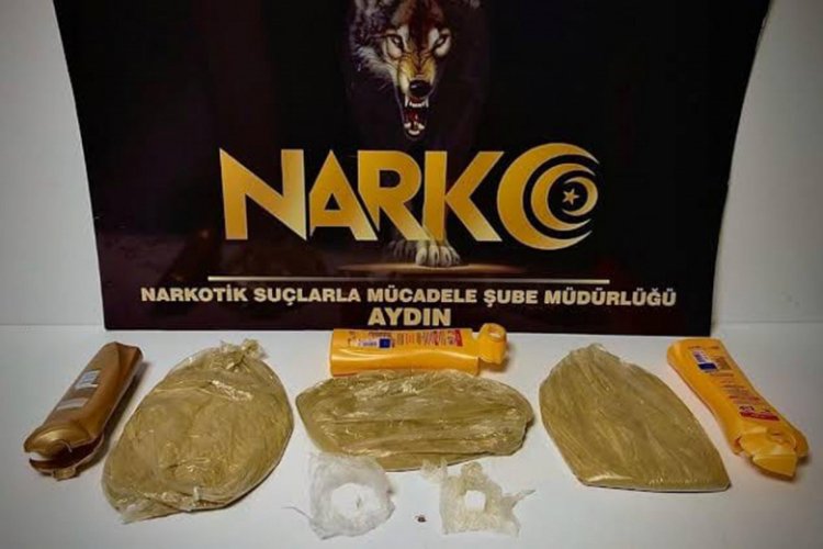 Uyuşturucuları şampuan kutusuna gizlemişler