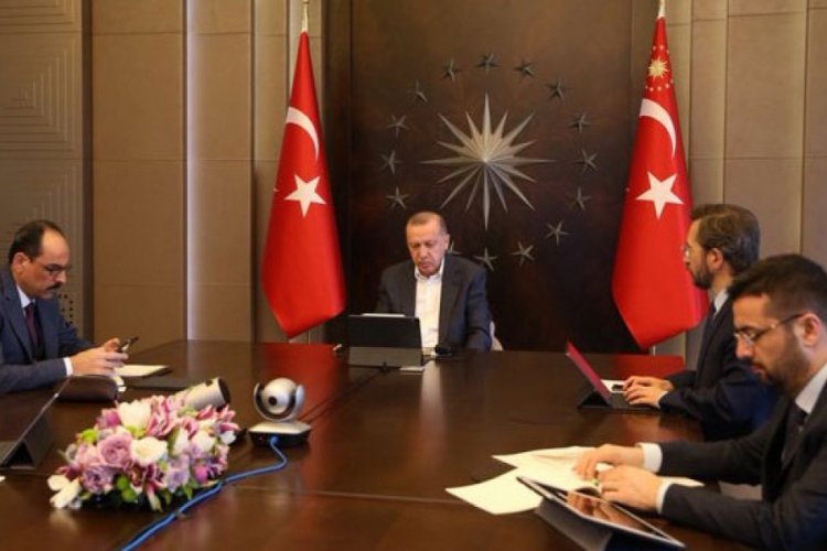 Cumhurbaşkanı Erdoğan, MİT Başkanı Fidan ile g&ouml;r&uuml;şt&uuml;