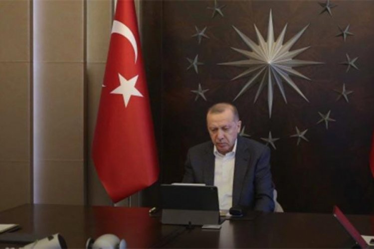 Cumhurbaşkanı Erdoğan, karantina s&uuml;recinde doğum yapan Sevda G&uuml;l'&uuml; tebrik etti