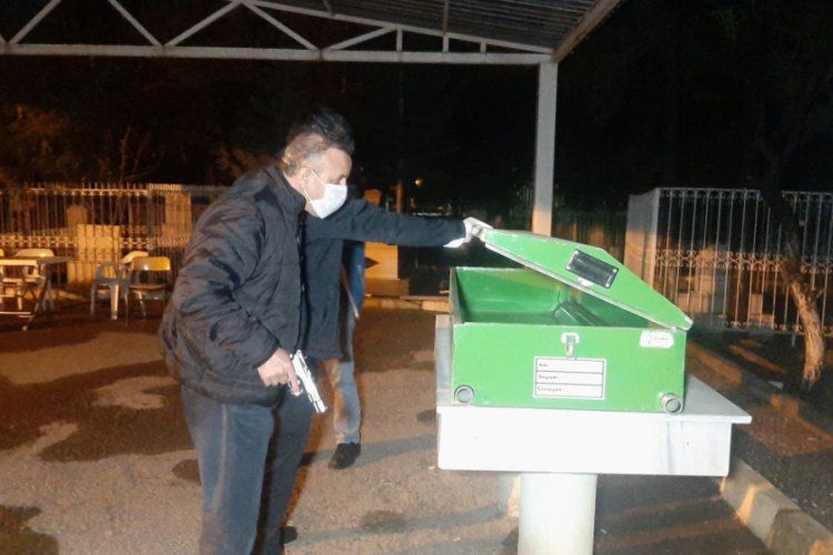 Mezarlıktan gelen kadın &ccedil;ığlığı ekipleri alarma ge&ccedil;irdi