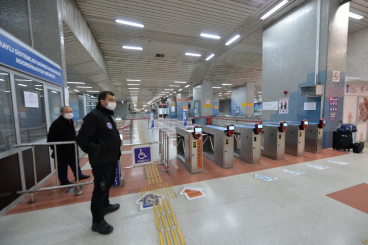 Ankara'da toplu taşıma kullanım oranı y&uuml;zde 84 azaldı
